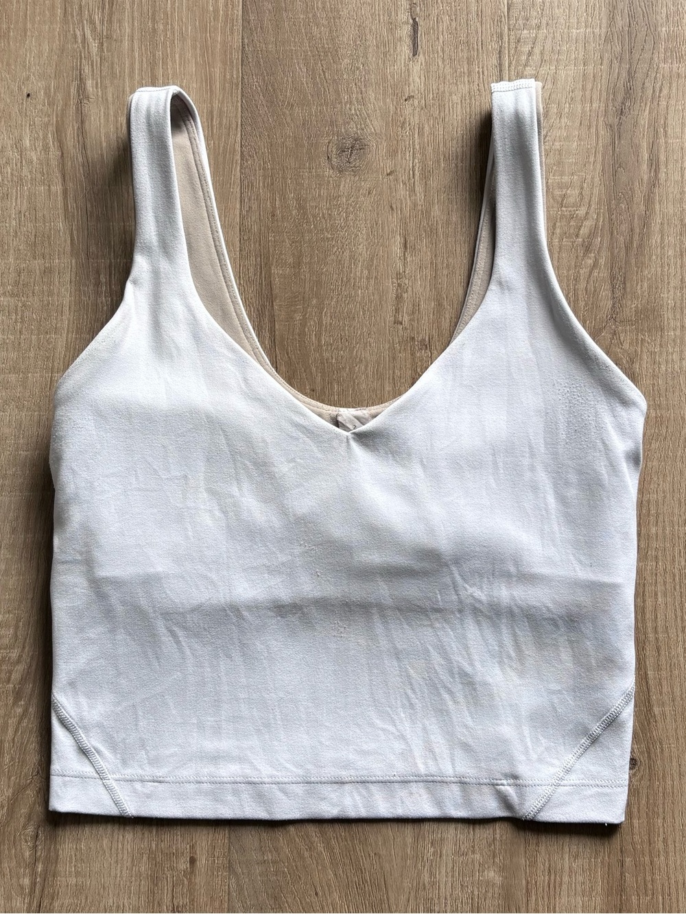 Lululemon Align Tank in White *Cropped - Description!
